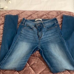 Pair of skinny jeans